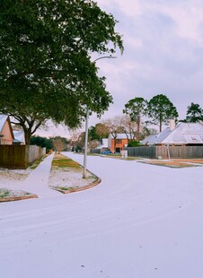 雪覆公园场景