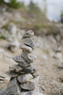 石堆平衡艺术
