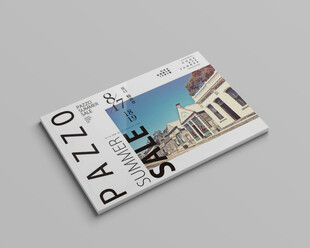 高端画册封面设计样机素材