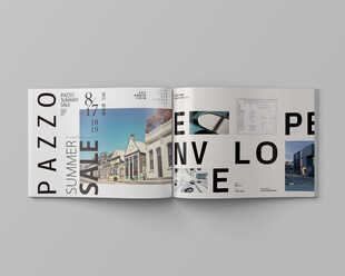 书籍画册内页版式设计智能贴图