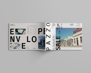 画册杂志封面设计展示样机素材