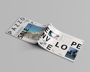 画册杂志封面设计样机智能贴图