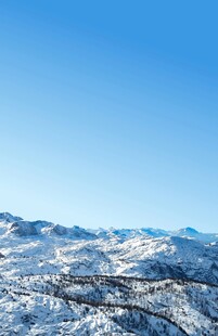 雪山美景