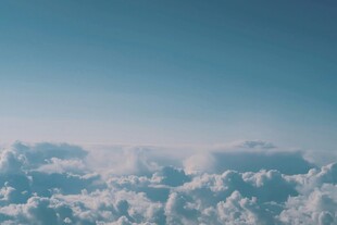 高空云海美景