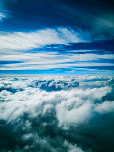 高空云海美景