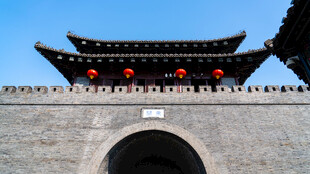 扬州东关街城头