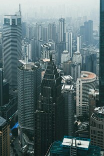繁华都市高楼景观