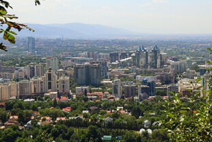 城市全景俯瞰图