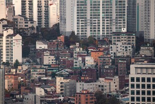 城市建筑景观俯瞰