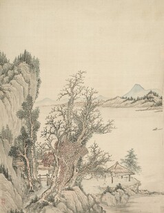 水墨山水风景图