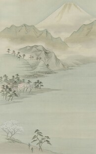 日式山水风景图