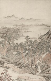 古代山水田园绘画景象