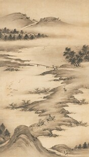 水墨山水图景