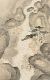水墨山水意境图