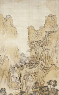 水墨山水图