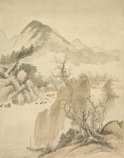 水墨山水图