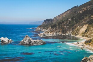 美丽海岸风光
