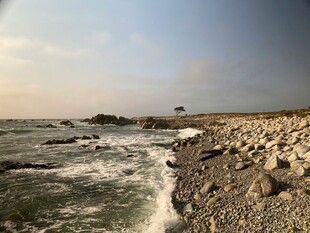 海边黄昏