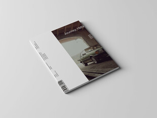 作品集画册封面设计样机素材贴图