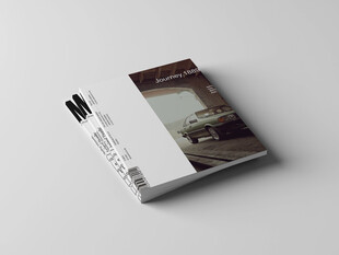 杂志作品集设计样机素材