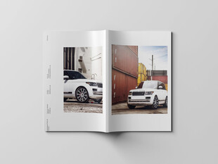 画册封面设计样机贴图