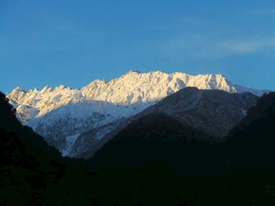 壮丽雪山美景