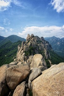 山顶巨石景观