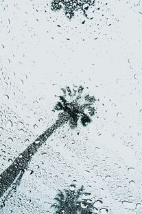 雨天玻璃