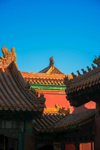 故宫古建筑屋顶美景