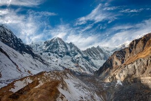 壮丽雪山美景