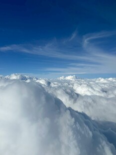 高空云海美景