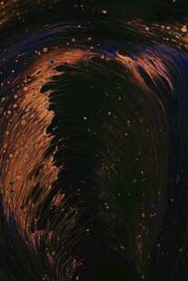 梦幻星空漩涡景象