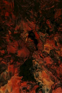 炽热火焰纹理背景图