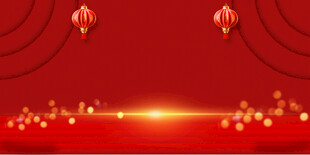 红色背景
