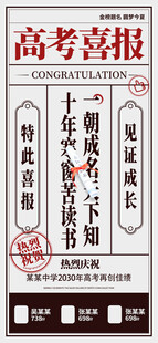 高考海报