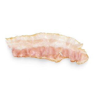 新鲜五花肉切片