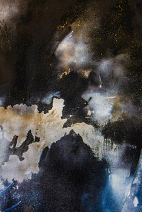 抽象梦幻水墨纹理背景图