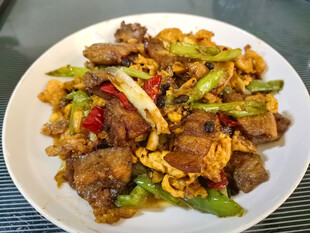 青椒五花肉