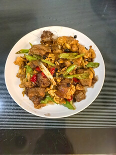 美味青椒炒肉