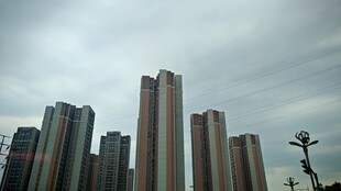 城市高楼林立景观