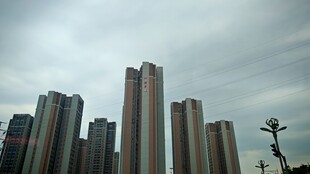 城市高楼林立景观