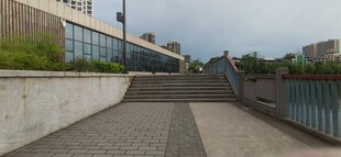 现代城市户外阶梯景观