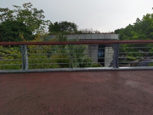 户外休闲区的景观设施