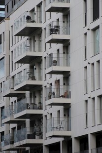 现代风格多层公寓建筑