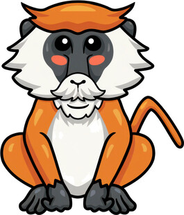 可爱卡通猴子形象