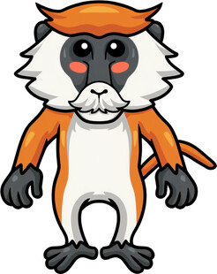 卡通猴子形象