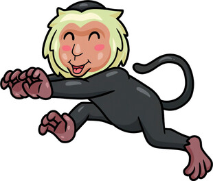 扮成猴子的搞笑人物