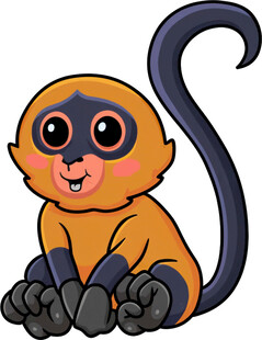 可爱小猴卡通形象