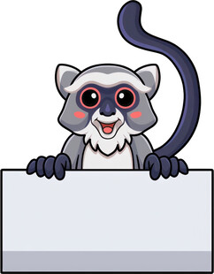 狐猴举牌