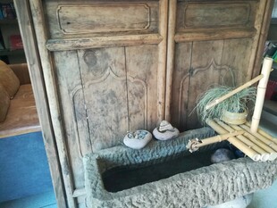 古朴中式洗手台